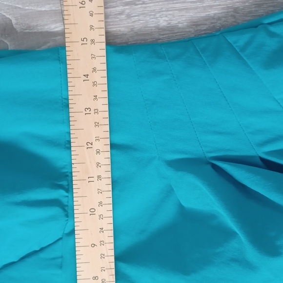 Adrianna Papell Womens Size 8 Turquoise Dress Corpcore Wedding Summer - Picture 4 of 8